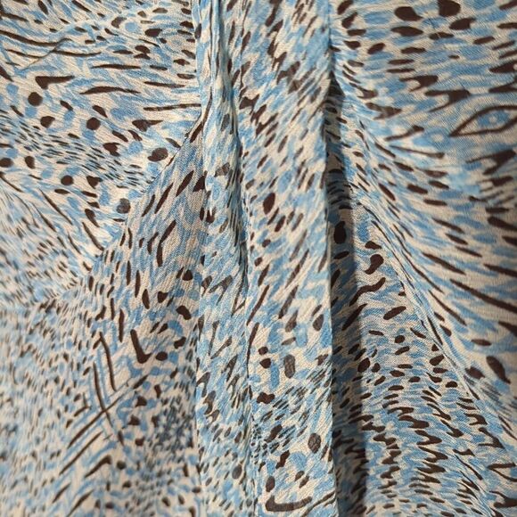 NWT Nine West Blue V Neck Tank Top - Picture 3 of 5